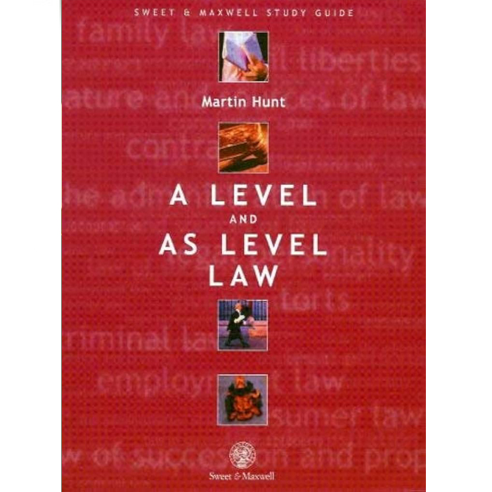 کتاب متون حقوقی مارتین هانت A Level and As Level Law Martin Hunt