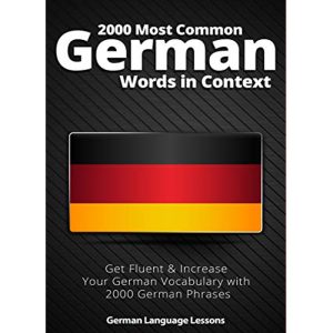 کتاب 2000Most Common German Words in Context