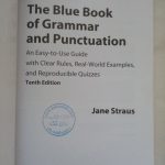 کتاب The Blue Book of Grammar and Punctuation ویرایش دهم