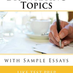 کتاب 240Writing Topics: with Sample Essays (120 Writing Topics)