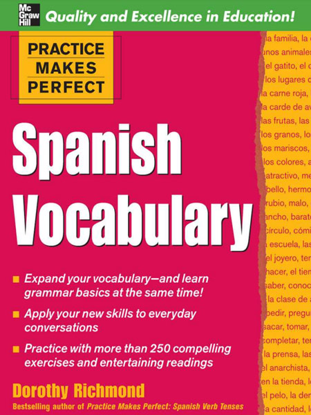 کتاب Practice Makes Perfect Spanish Vocabulary