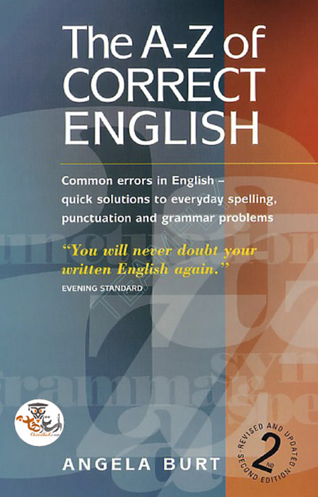 کتاب انگلیسی صحیح The A-Z of Correct English