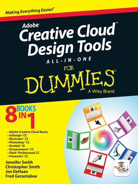 کتاب Adobe Creative Cloud Design Tools All-in-one for Dummies