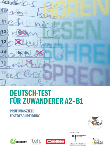 کتاب آزمون آلمانی برای مهاجران Deutsch-Test für Zuwanderer A2 – B1