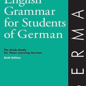 کتاب English Grammar for Students of German ویرایش ششم