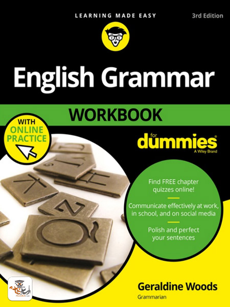 کتاب English Grammar Workbook For Dummies ویرایش سوم