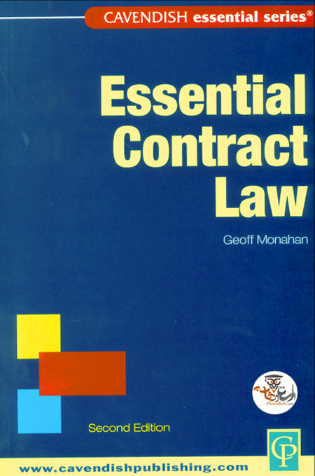 کتاب متون حقوقي به زبان خارجه Essential Contract Law ویرایش دوم