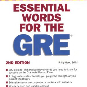 کتاب Barron’s Essential Words for the GRE ویرایش دوم