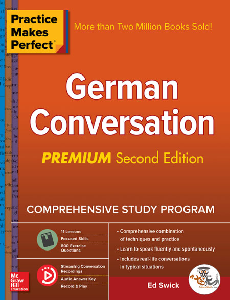 کتاب مکالمه آلمانی Practice Makes Perfect: German Conversation