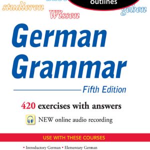 کتاب طرح کلی گرامر زبان آلمانی Schaum’s Outline of German Grammar به همراه پاسخنامه