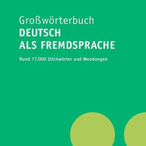 کتاب فرهنگ لغت بزرگ آلمانی به عنوان یک زبان خارجی پونز PONS Großworterbuch Deutsch als Fremdsprache