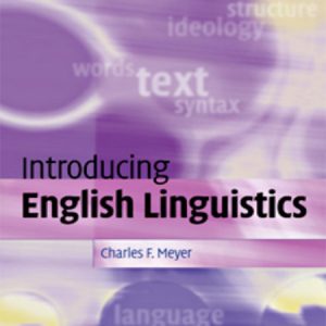 کتاب Introducing English Linguistics (Cambridge Introductions to Language and Linguistics)