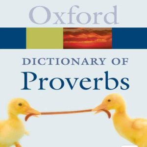 کتاب The Oxford Dictionary of Proverbs ویرایش پنجم