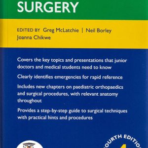 کتاب جراحی بالینی آکسفورد Oxford Handbook of Clinical Surgery ویرایش چهارم