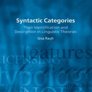 کتاب Syntactic Categories Their Identification and Description in Linguistic Theories