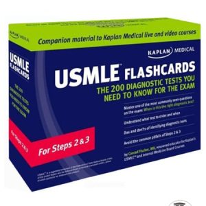 کتاب فلش کارت کاپلان Kaplan Medical USMLE Flashcards The 200 Diagnostic